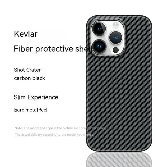 Kevlar Mobile Phone Shell Carbon Fiber Protective Sleeve - Here2Save