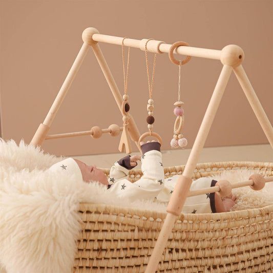 Newborn Baby Crib Fitness Rack - Here2Save