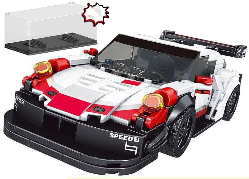 Building MOC Building Blocks Supercar Racing Models - Here2Save
