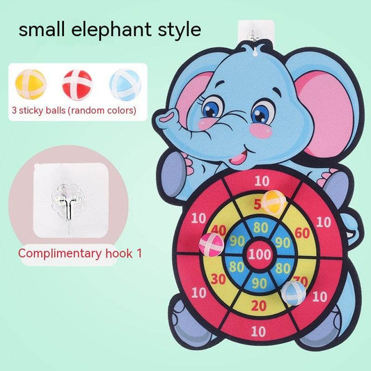 Children's Toy Sticky Ball Dart Plate Throwing - Here2Save