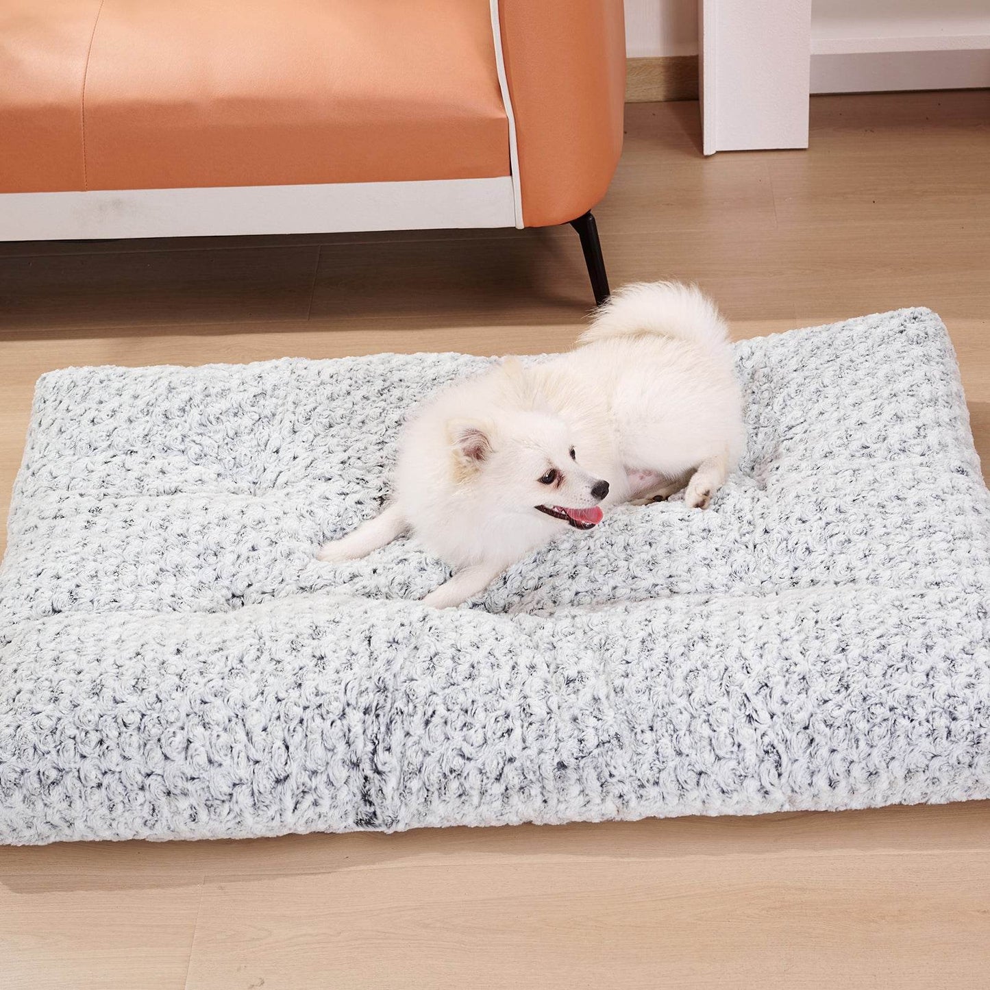 Dog Beds Thickened Rose Velvet Pet Kennel Bed Mat More Cotton Soft Fluffy Washable Dog Bed - Here2Save