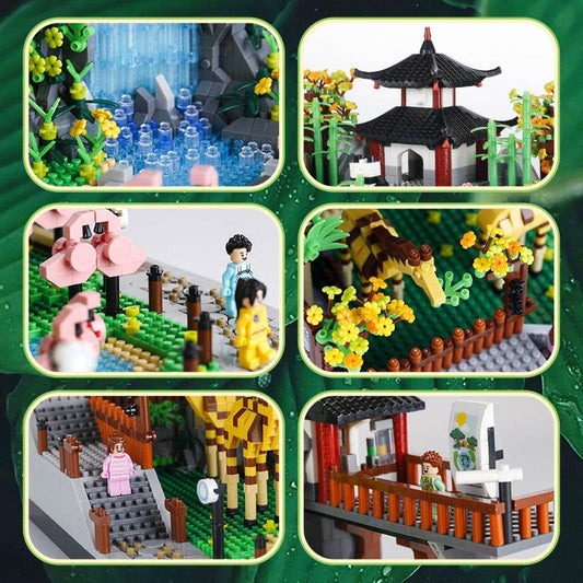 Building Series 822 Zoo Adult Assembled Building Ornaments Building Blocks - Here2Save