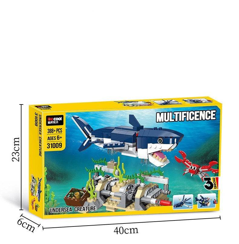 Building Blocks Changeable Series Submarine Creature Toys - Here2Save