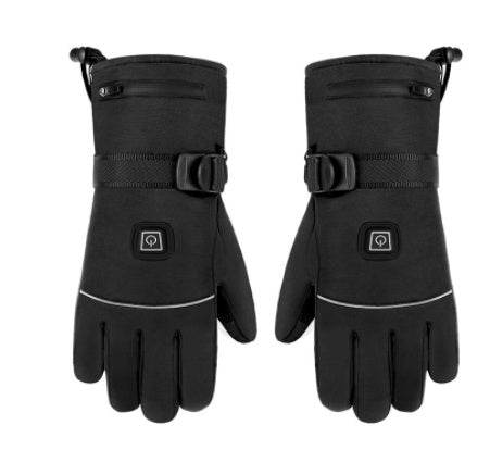 Winter Electric Heated Gloves Motorcycle Touch Screen Gloves - Here2Save