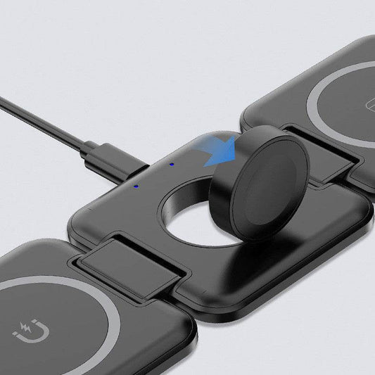 Fashion Simple Folding Magnetic Wireless Charger - Here2Save
