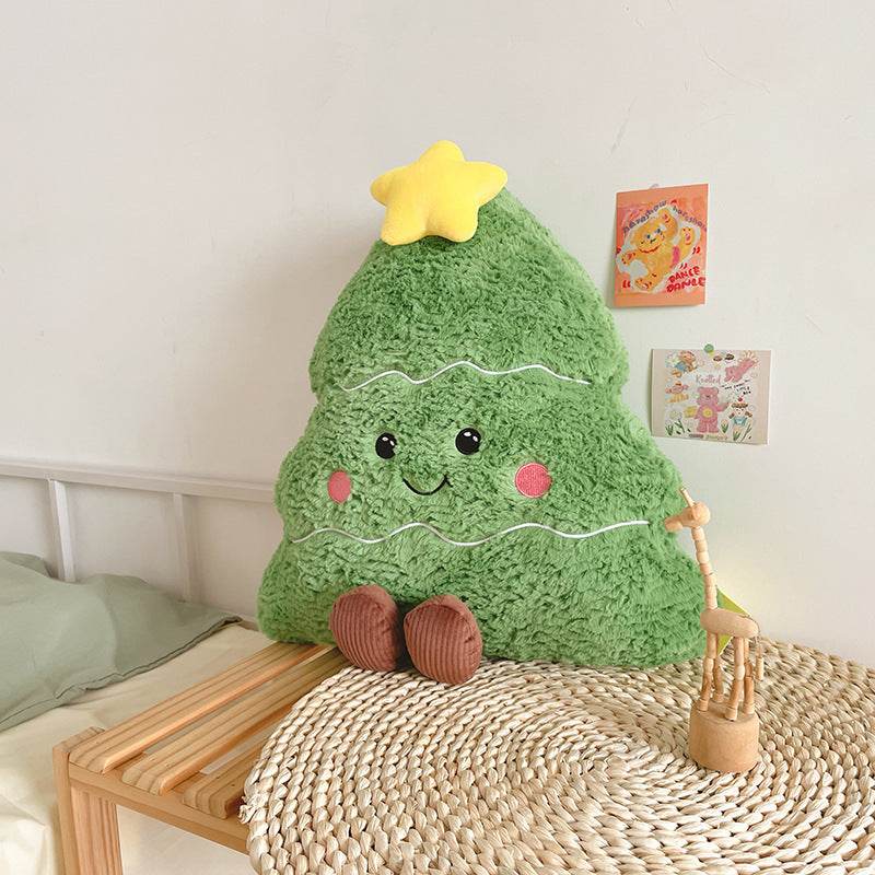 INS Holiday Decorative Cushion Christmas Tree Doll Plush Toy - Here2Save