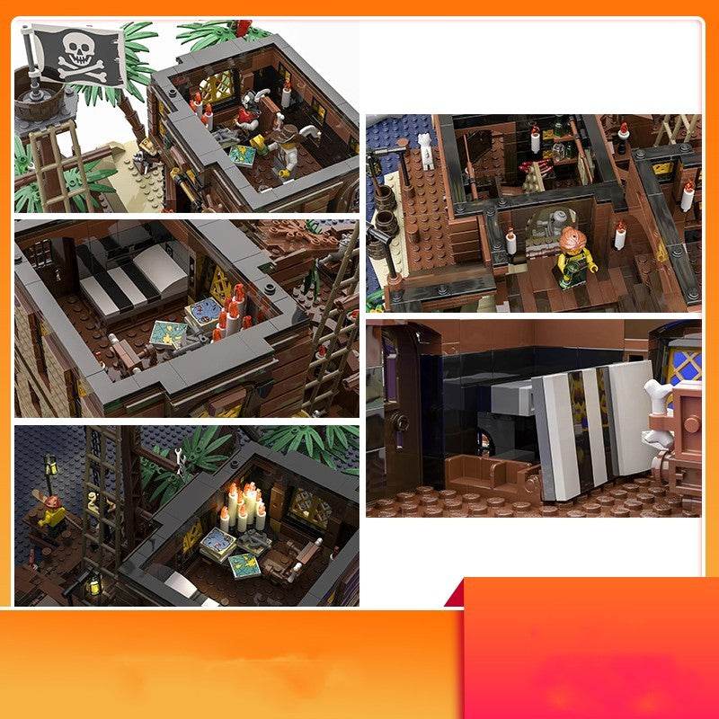 Large Captain Action Shipwreck Caribbean Series Assembled Toys - Here2Save