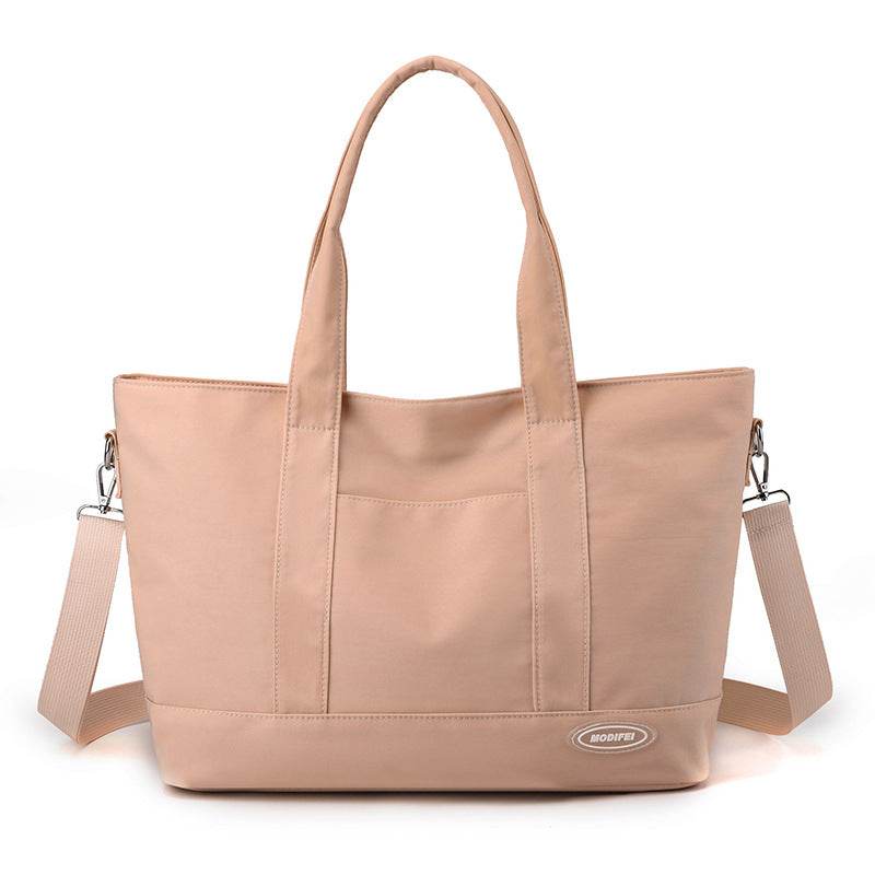 Large Capacity Tote Bag New Shoulder Bag Casual Korean Style Trendy Solid Color Handbags For Women - Here2Save