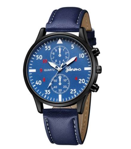 Retro Design Leather Band Watches Men Top Brand Relogio Masculino NEW Mens Sports Clock Analog Quartz Wrist Watches - Here2Save