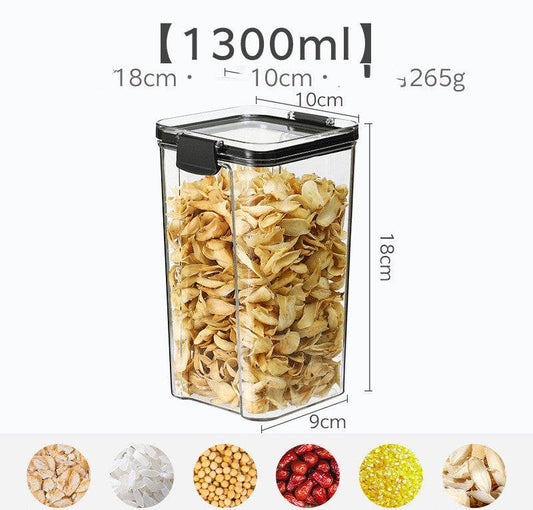 Cereals Kitchen Storage Jar Box - Here2Save