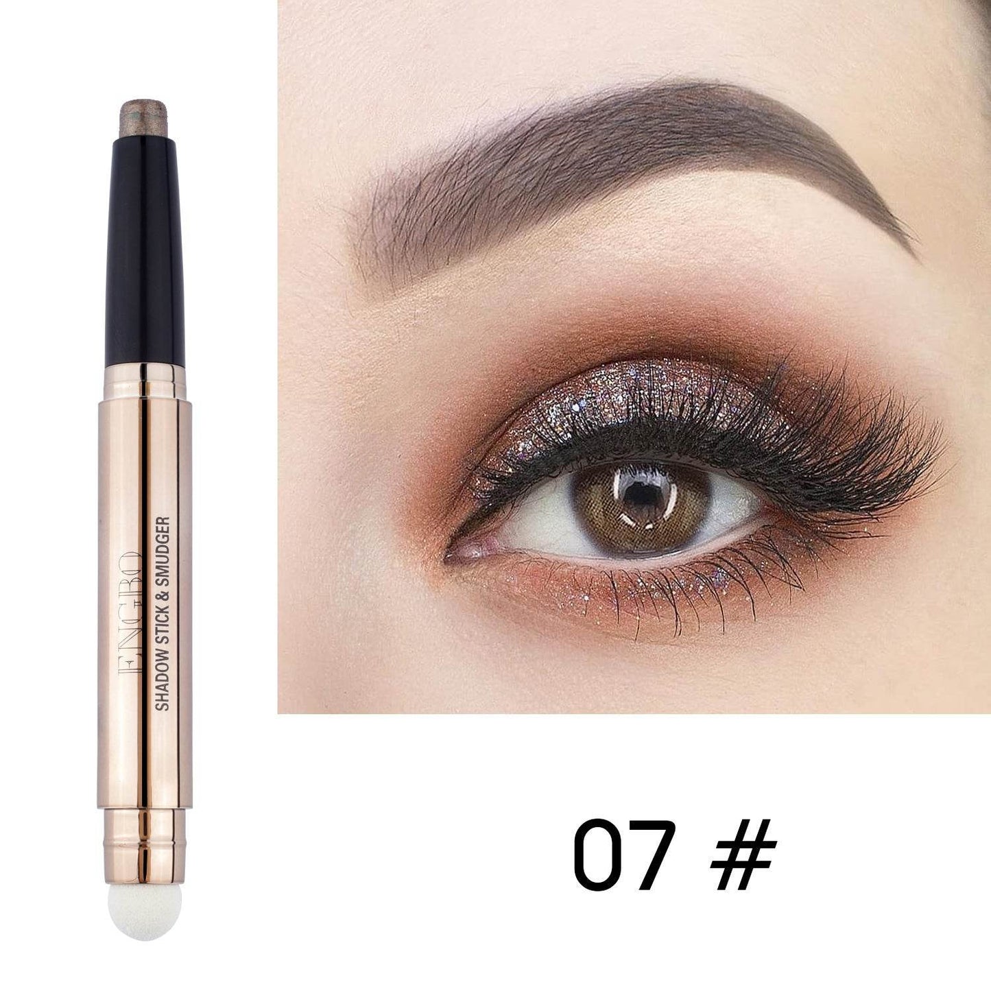Double-ended Monochrome Non-smudge Eyeshadow Pencil - Here2Save