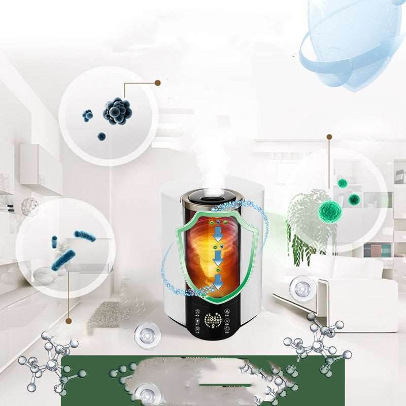 4.5L New Tornado Visual Fog Colorful Atmosphere Lamp Humidifier - Here2Save