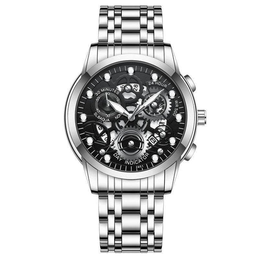 Men's Hollow Non-mechanical Business Watch - Here2Save
