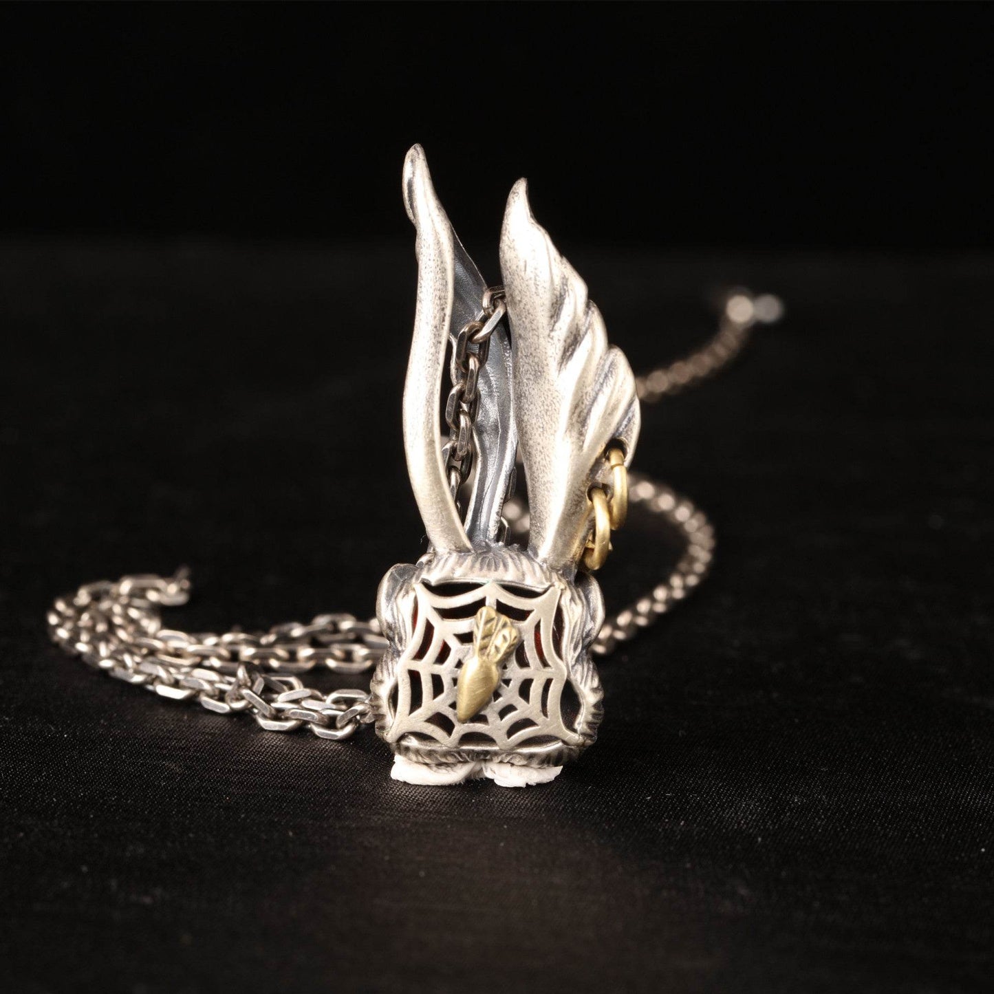 S925 Silver Retro Rabbit Pendant Trendy Necklace - Here2Save