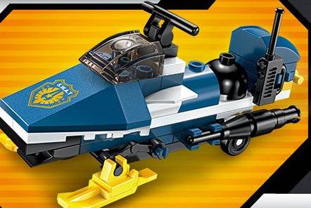 Helicopter Building Block Puzzle Assembly Airplane Boy Car Toy Children 6-12 Years Old Jigsaw Fighter Gift - Here2Save
