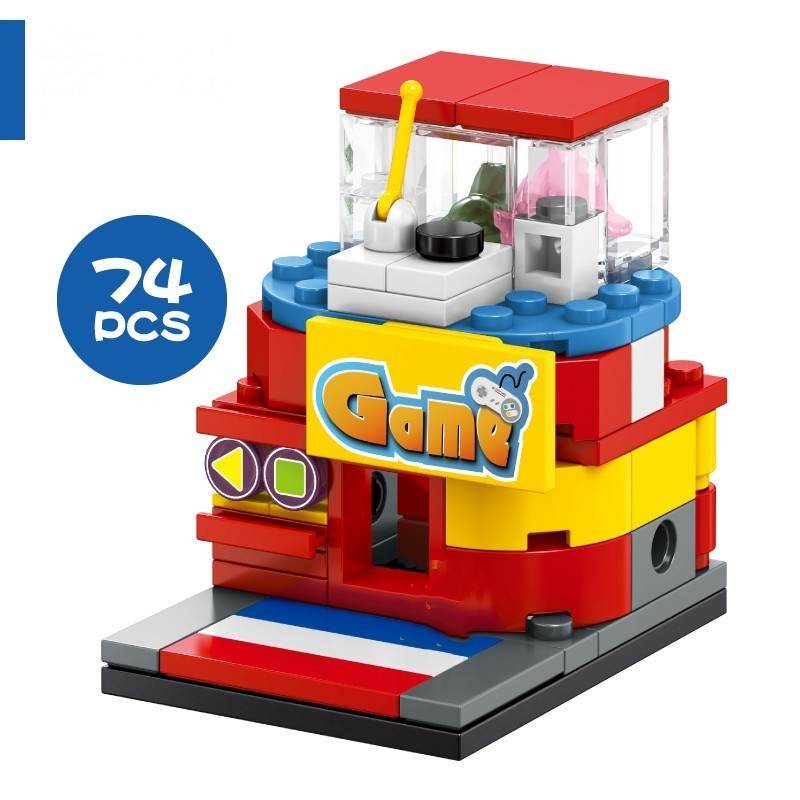 Building Blocks Mini Street View City Small House Mall Bridal Shop Girl Piecing - Here2Save