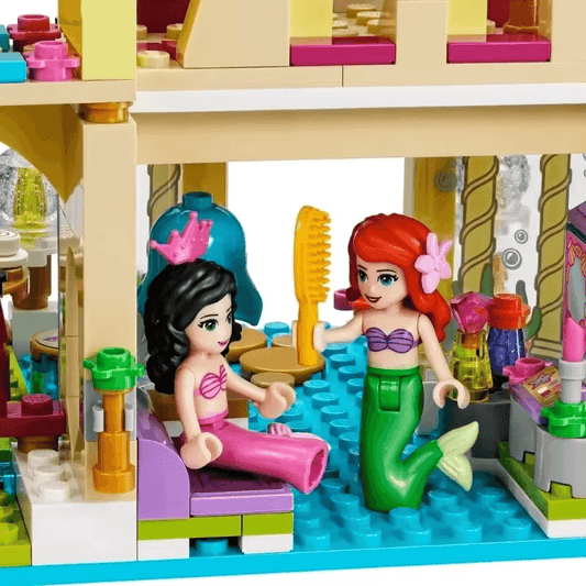 Mermaid Princess Underwater Palace Building Block Castle kids Toy - Here2Save