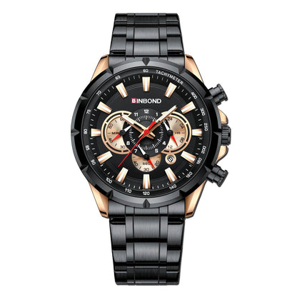 Tactical Motorcycle Waterproof Luminous Watch Timing Multi-Pointer - Here2Save