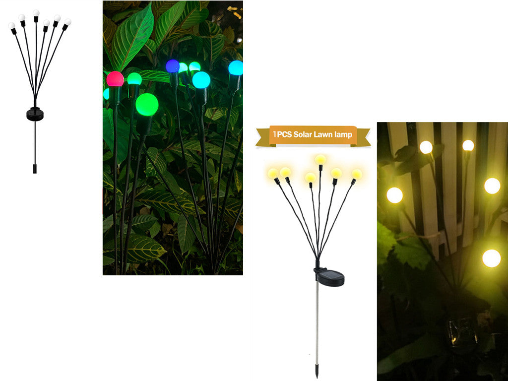 Simulation Firefly Solar Light Outdoor Garden Decoration Lawn Landscape Lamp Xmas Decor Solar LED Lights Outdoor Garden Lights - Here2Save