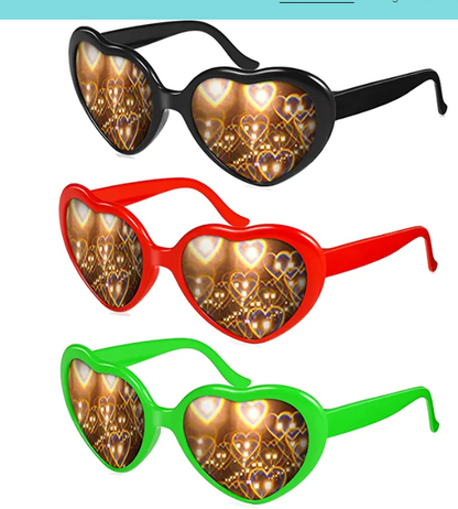 Night Lights Change Love Special Effects Glasses Sunglasses - Here2Save