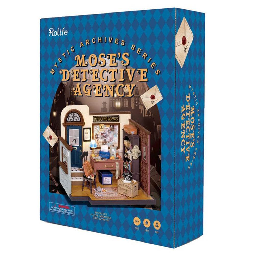 Rolife Mystic Archives Series DIY Miniature House Wooden Dollhouse For Boys Girls With Festival Gifts DG155-DG157 - Here2Save
