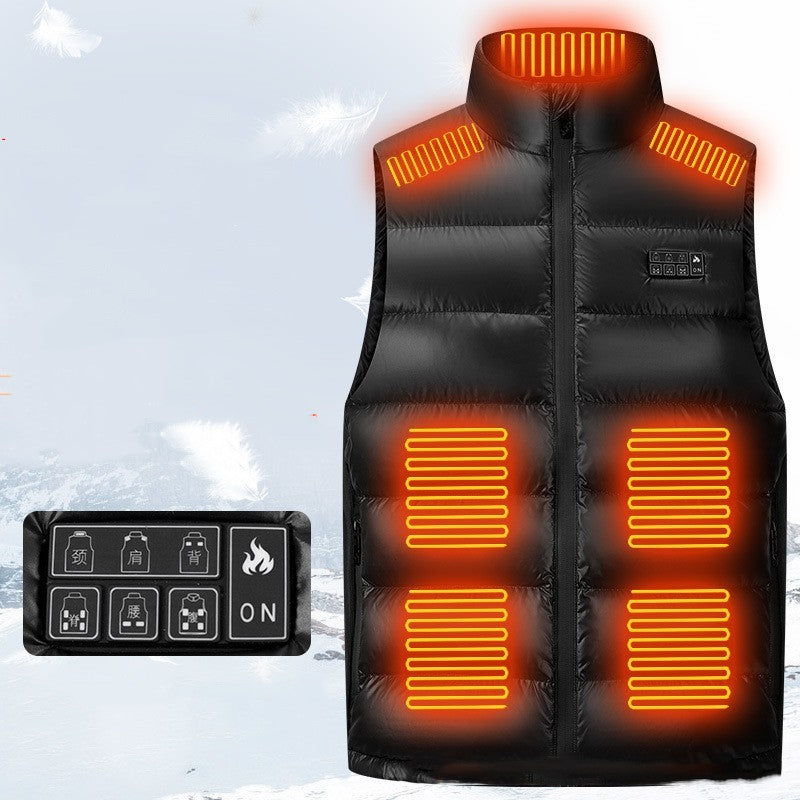 District 17 Down Self-heating Vest