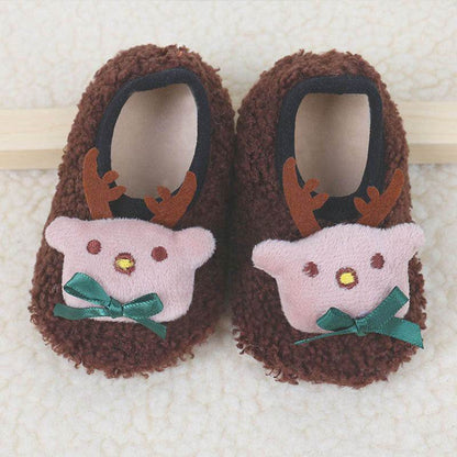 Thickened Baby Shoes And Socks Cover Soft Bottom Indoor - Here2Save