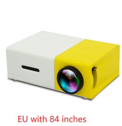 Proyector portátil 3D Hd Led cine en casa cine compatible con HDMI proyector de Audio Usb Yg300 Mini proyector