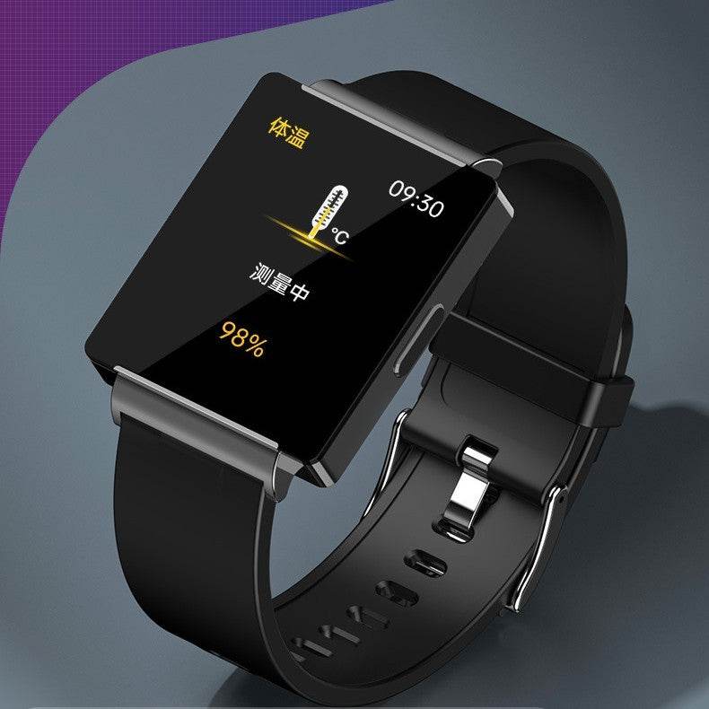 Smart Watch Body Temperature Blood Sugar Heart Rate - Here2Save