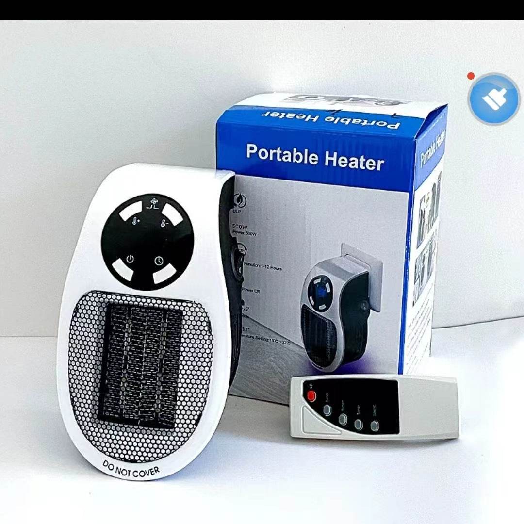 Portable Electric Heater Wall Fan Heater Handy Heating Stove Adjustable Thermostat Radiator Warmer Machine Home Appliance - Here2Save