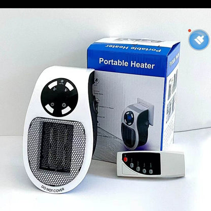 Portable Electric Heater Wall Fan Heater Handy Heating Stove Adjustable Thermostat Radiator Warmer Machine Home Appliance - Here2Save