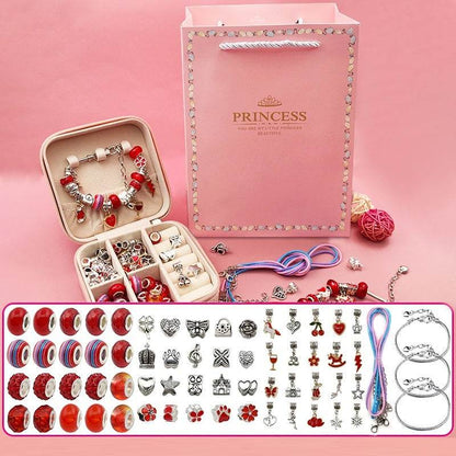 Children's Diy Handmade Beaded Bracelet Creative Jewelry Set Gift Box - Here2Save