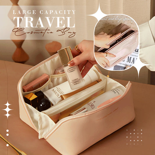 Travel Cosmetic Bag Large Capacity Multifunction Travel Cosmetic Bag Women Toiletries Organizer Female Storage Make Up Case Tool - Here2Save