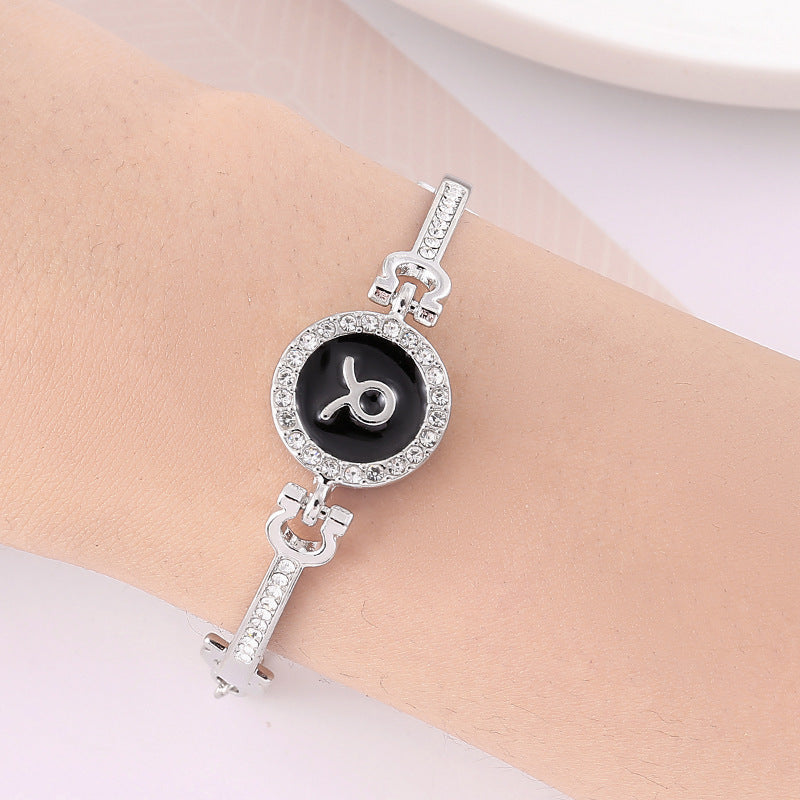 New Korean Style Fashionable Simple 12 Constellation Bracelet