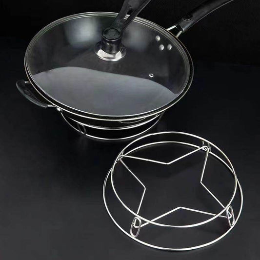 Stainless Steel Pot Rack Multifunctional Storage - Here2Save