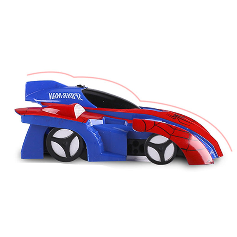 Electric remote control car rechargeable wall climbing car