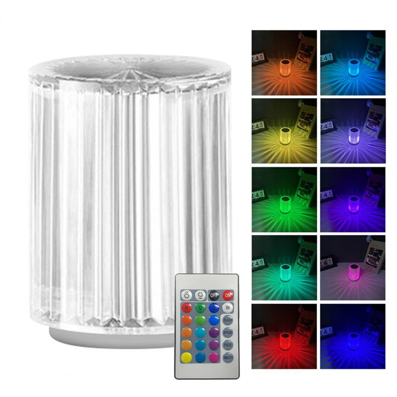 Crystal Lamp Table Lamp Atmosphere Creative Line Small Night Lamp Led Lights - Here2Save