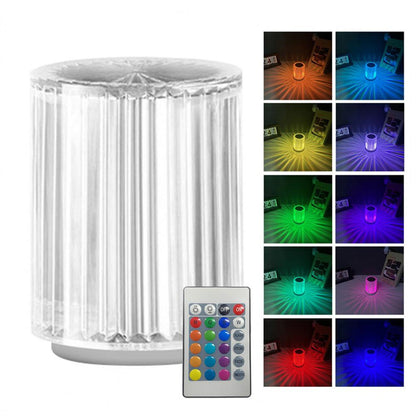 Crystal Lamp Table Lamp Atmosphere Creative Line Small Night Lamp Led Lights - Here2Save