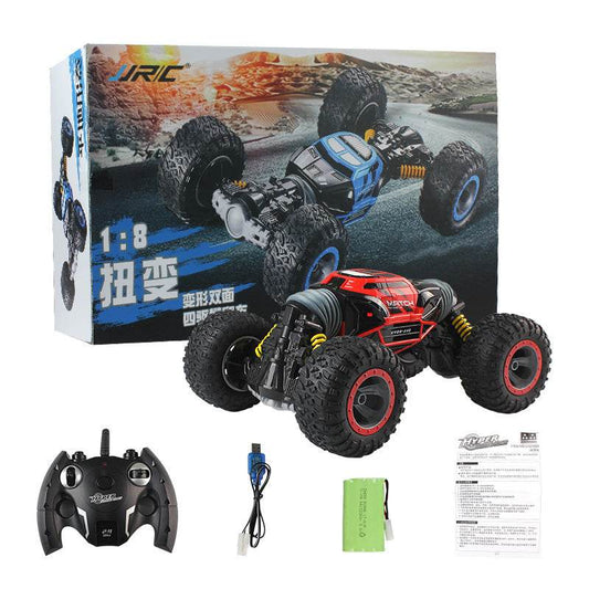 Double-sided Stunt Car One-button Deformation Child Remote Control Car Off-road Vehicle Climbing Car - Here2Save