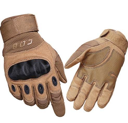 Tactical Gloves Army Military Men Gym Fitness Riding Half Finger Rubber Knuckle Protective Gear Male Tactical Gloves - Here2Save