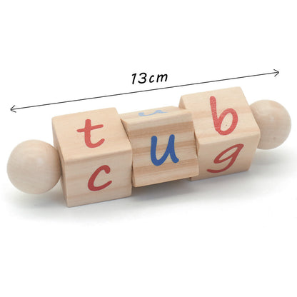 Montessori Phonetic Reading Blocks