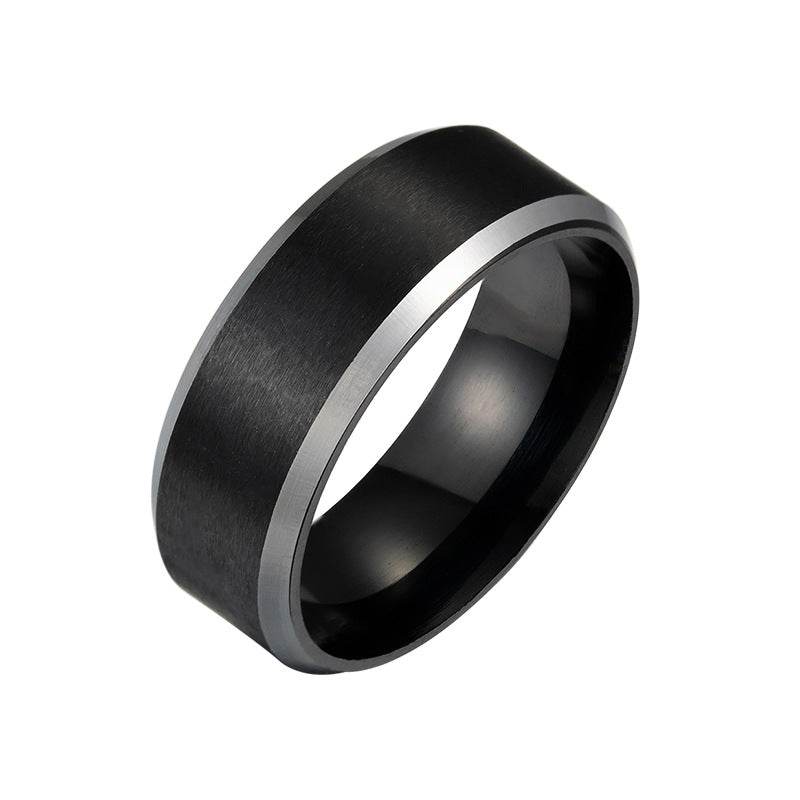 Simple Shape Men's Stainless Steel Ring - Here2Save