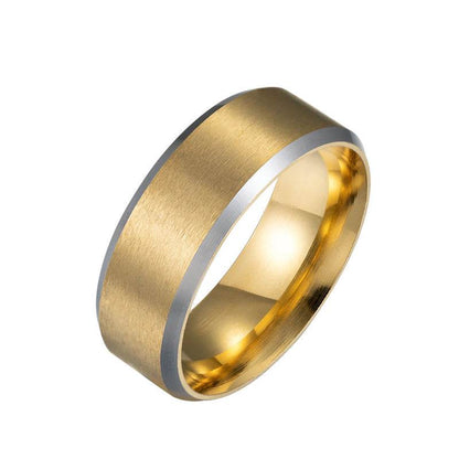 Simple Shape Men's Stainless Steel Ring - Here2Save