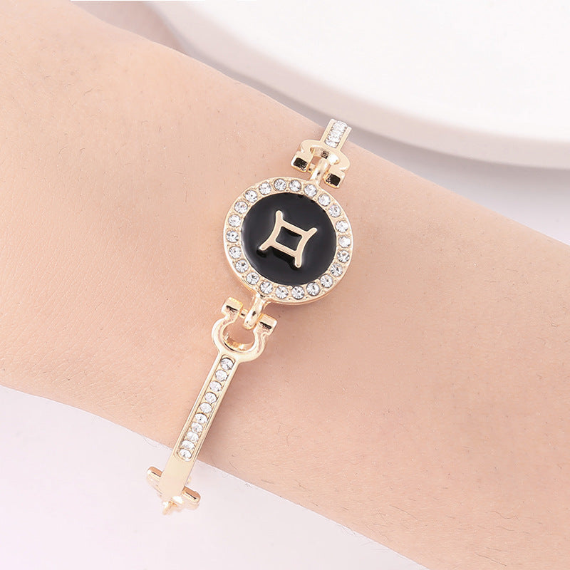 New Korean Style Fashionable Simple 12 Constellation Bracelet