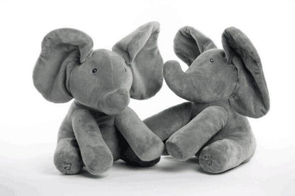 Peek-A-Boo Interactive Elephant Plush Toy - Here2Save