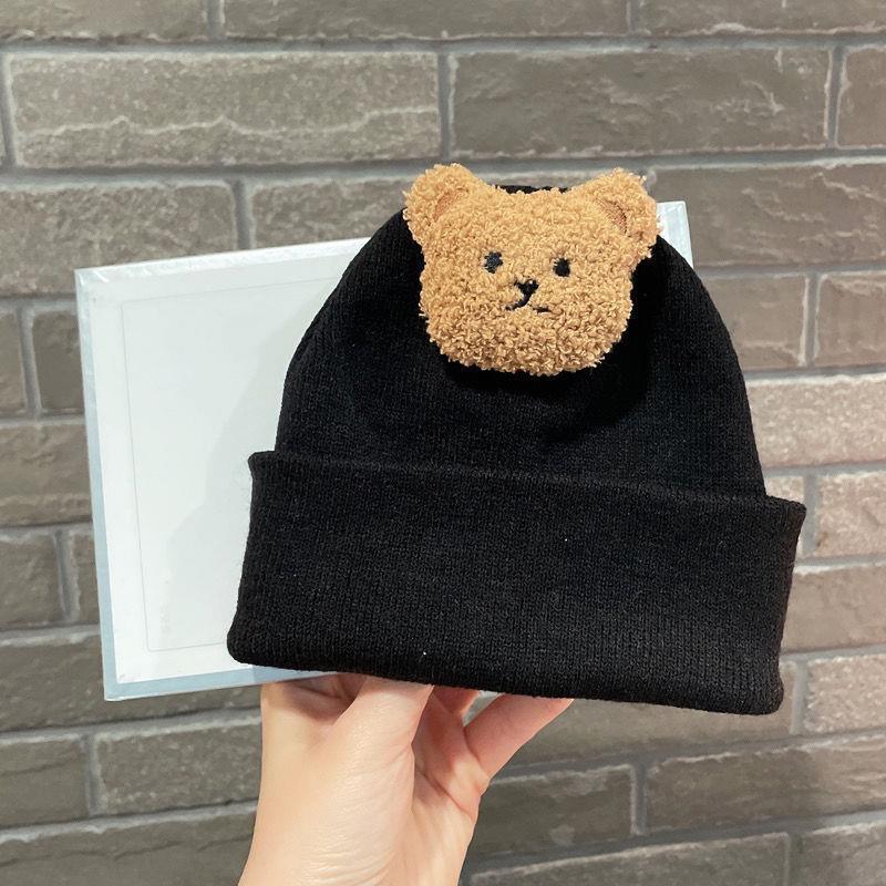 Ins Baby Wool Hat Little Bear Cute Knitted Hat