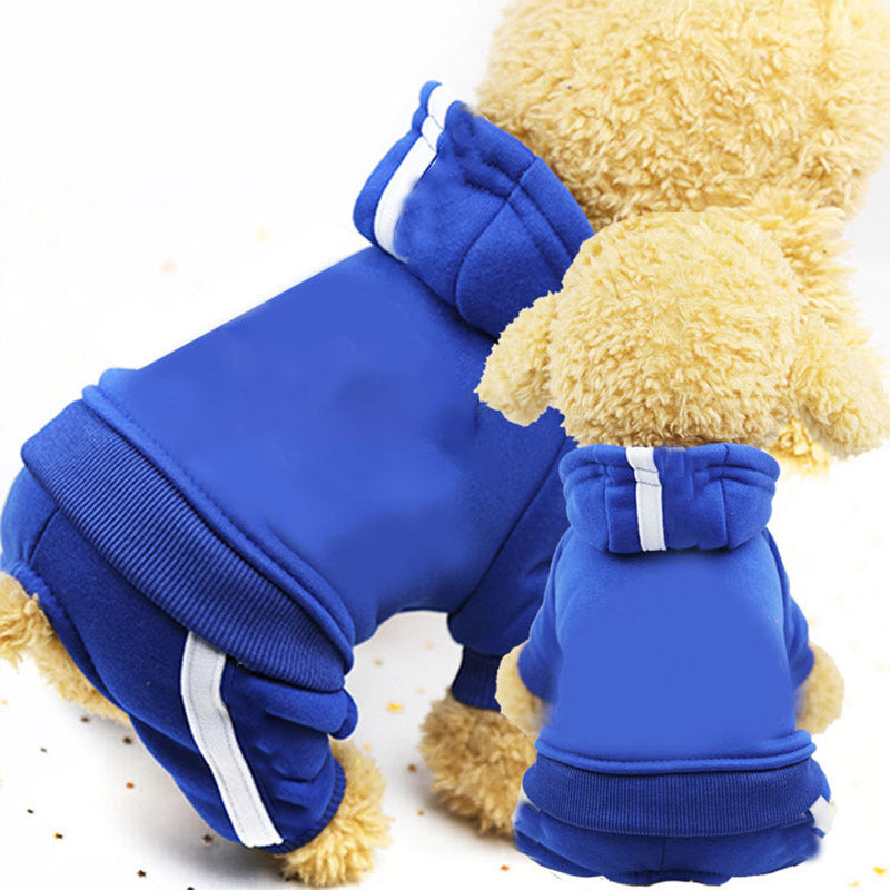 Ropa para mascotas de cuatro patas.