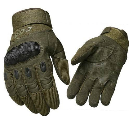 Tactical Gloves Army Military Men Gym Fitness Riding Half Finger Rubber Knuckle Protective Gear Male Tactical Gloves - Here2Save