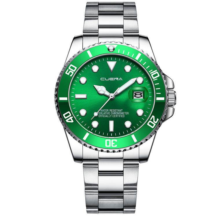 Quartz Watch Steel Band Calendar Fashion - Here2Save