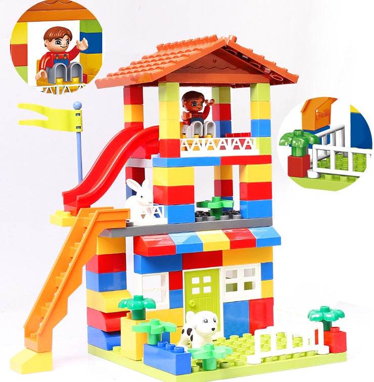 Puzzle building blocks assembly - Here2Save